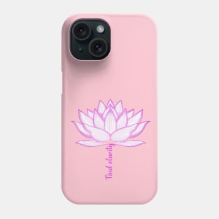 lotus flower Yoga Phone Case