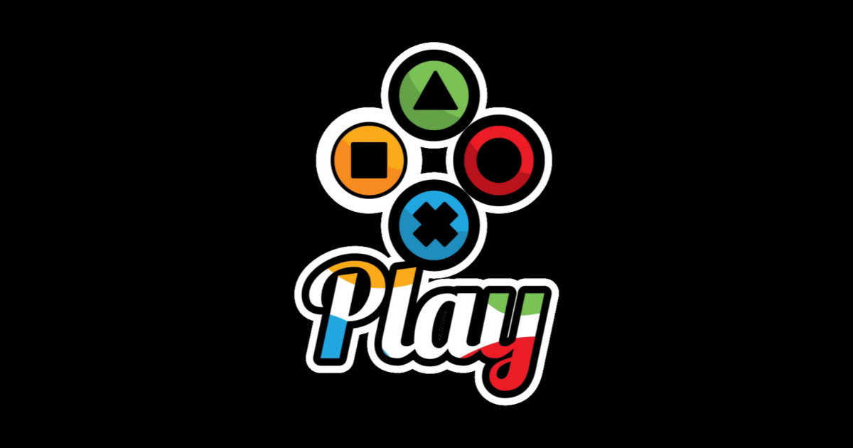 Play logo - Gaming - Posters and Art Prints | TeePublic