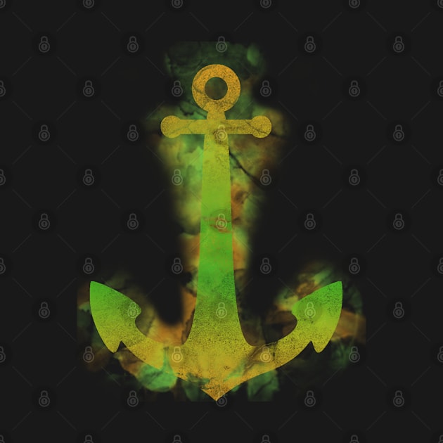 Anchored (Green) by Not Meow Designs 