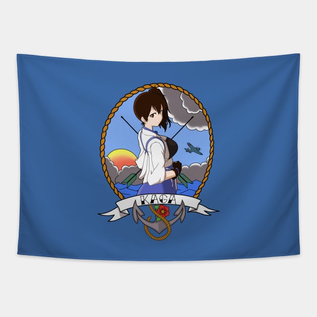 Old School Kaga Tapestry by jRoKk17