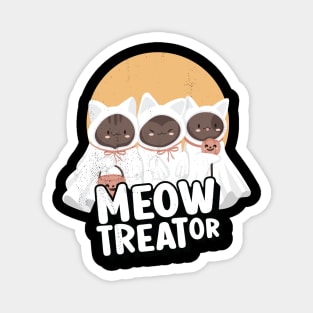 Meow or treat Magnet