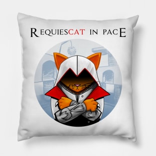 Assassin Cat Pillow