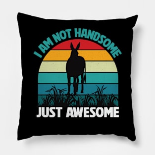 I am not handsome just Awesome Pillow