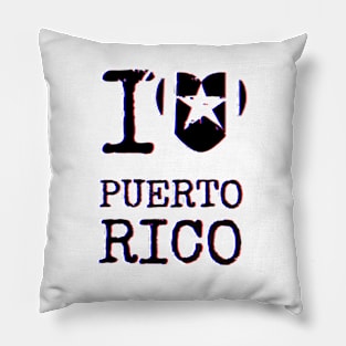 I heart puerto rico Pillow