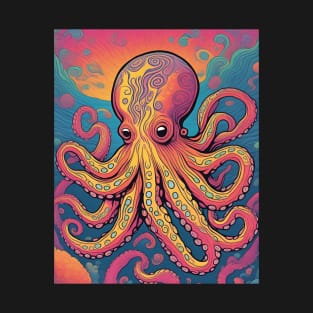 My Octopus teacher goes Psychedelic T-Shirt