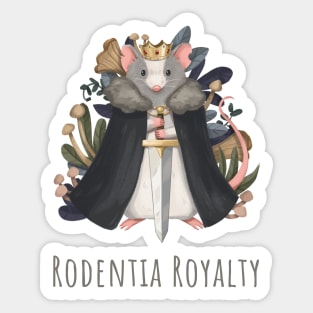 The Rat King Sticker for Sale by WhisperWillYou