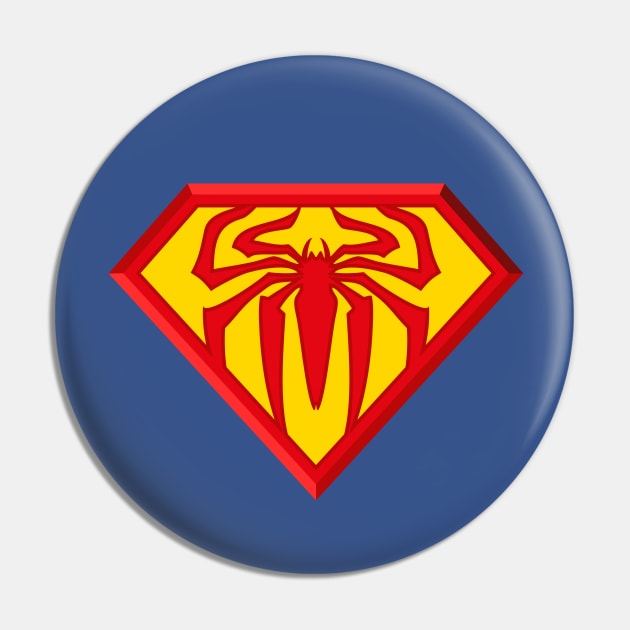 Super Spider Shield Pin by NathanielF