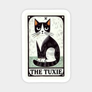 Tuxedo Cat Magnet