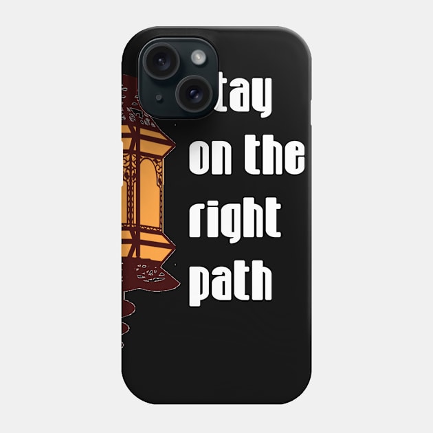 Stay on the right path Phone Case by Lumphord-lune