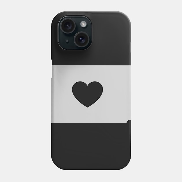 Pennsylvania Love Heart Phone Case by helloshirts