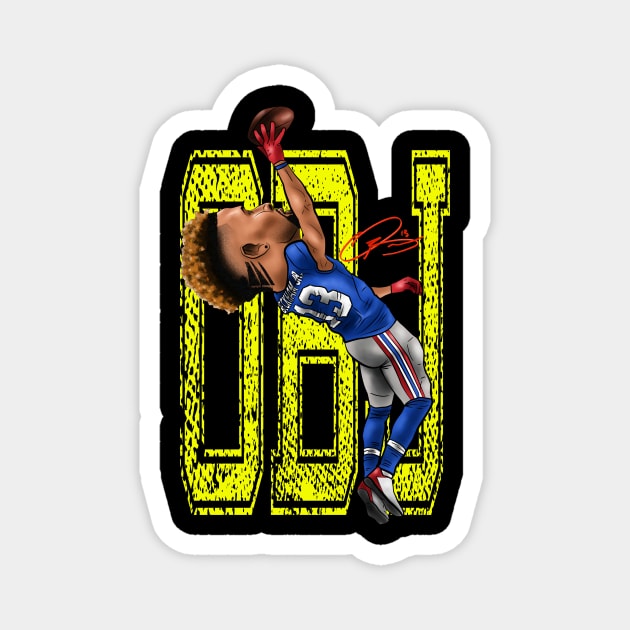 Odell Beckham Exclusive Magnet by kiratata