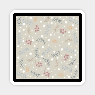 Winter Pattern Magnet