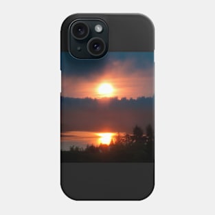 Golden Columbia River Sunrise 5 Phone Case