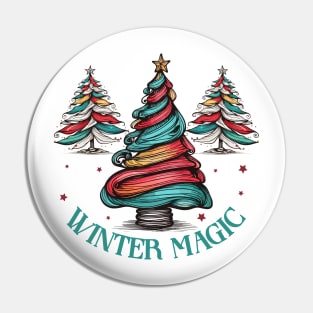 Christmas Trees Quote Pin