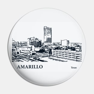 Amarillo - Texas Pin