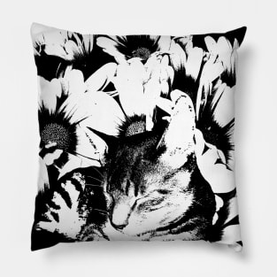 Kitty Garden Pillow