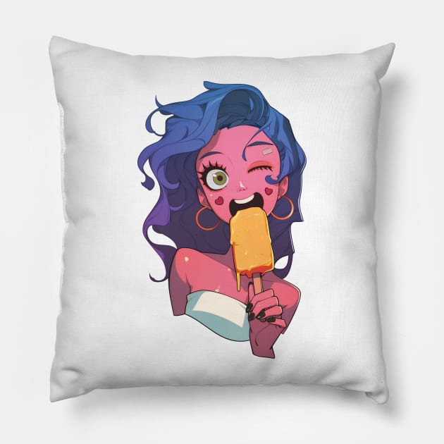 Ice-cream time! Pillow by BeaverShop