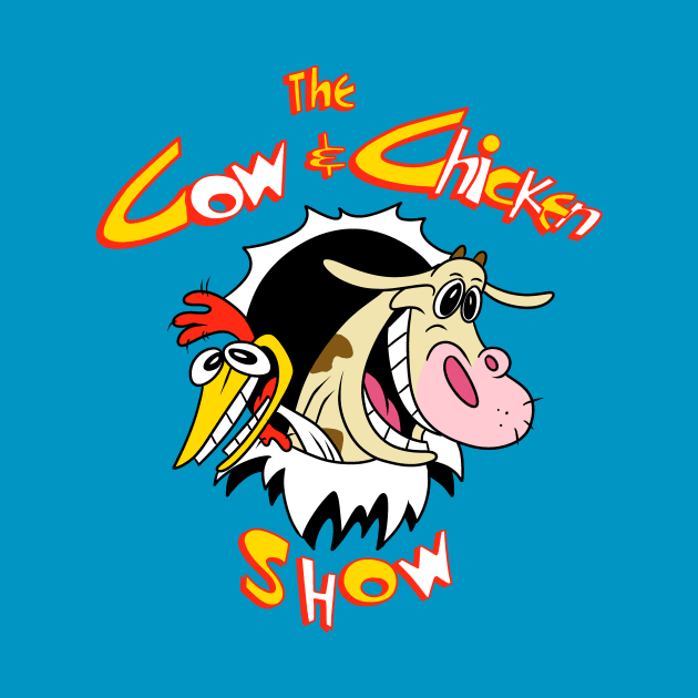 The cow and chicken show by absolemstudio