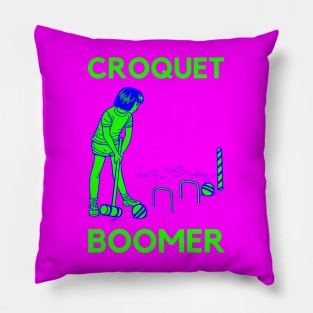 Croquet Boomer Pillow