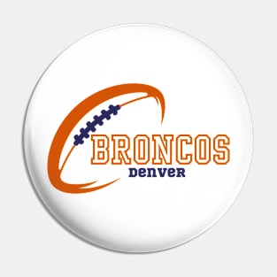 broncos Pin