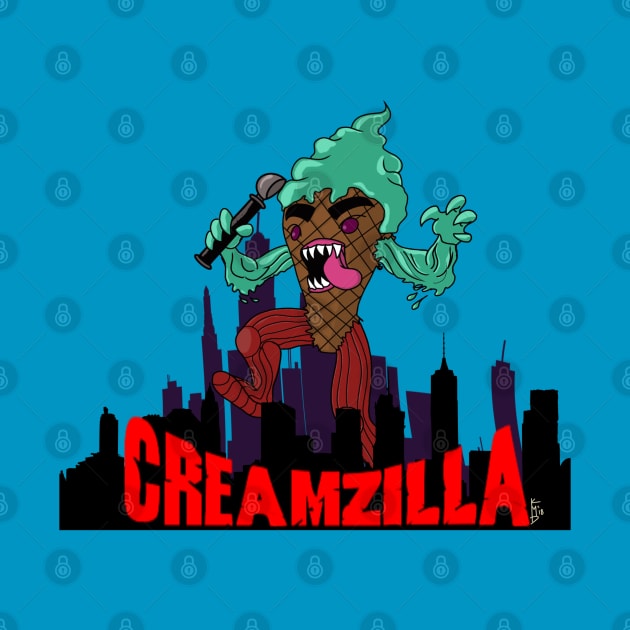 Attack of Creamzilla!!! by RhinoChild