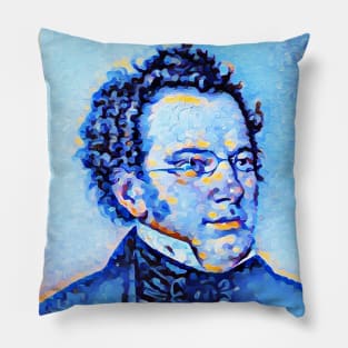 Franz Schubert Portrait | Franz Schubert Artwork | Franz Schubert Painting 13 Pillow