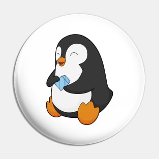 Penguin Ice cubes Pin