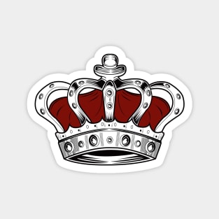 Red Crown Magnet