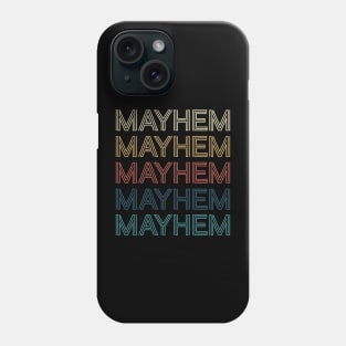 Lovely Mayhem Name Flowers Proud Classic Styles Phone Case