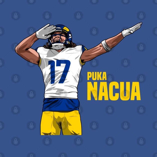 Puka Nacua by origin illustrations