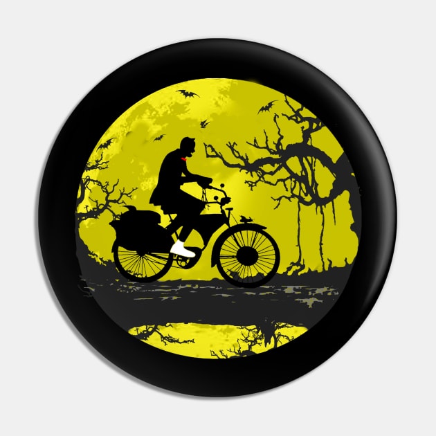 Pee wee Ride bike in the dark night Pin by SLAMDONUTS