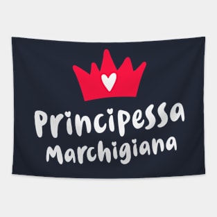 Marche Roots Principessa Marchigiana Marches Princess Tapestry