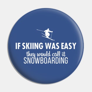 SKIING Pin