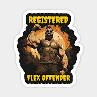 Registered flex offender Magnet