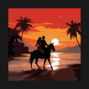 ROMANTIC SUNSET # 1 T-Shirt