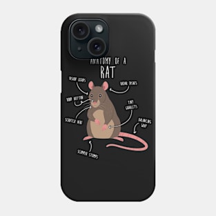 Rat Anatomy Phone Case