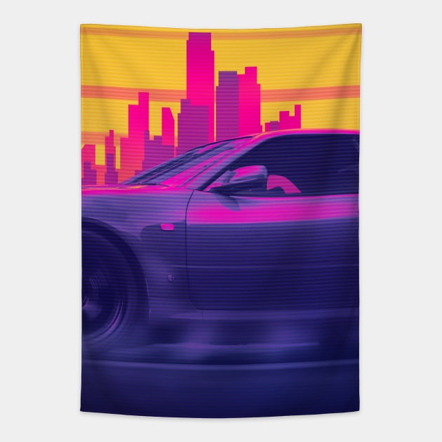 Skyline GTR Tapestry by mrcatguys