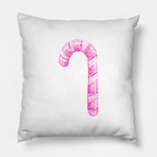 pink candy cane Pillow