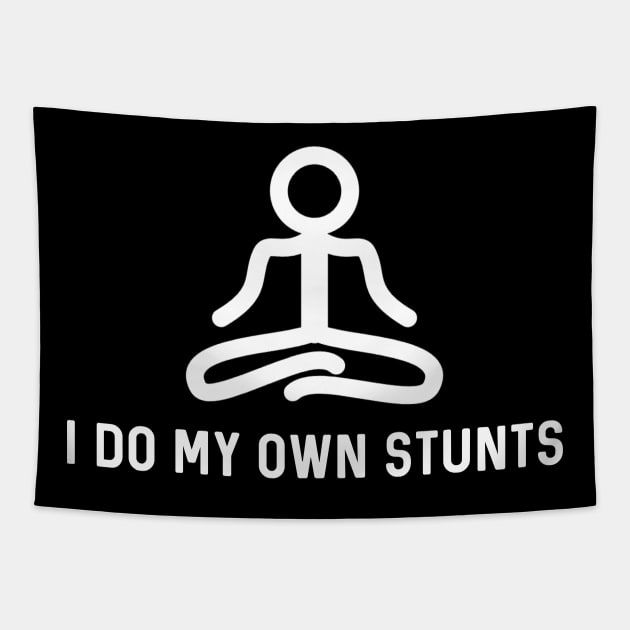 I Do My Own Stunts Tapestry by Raw Designs LDN