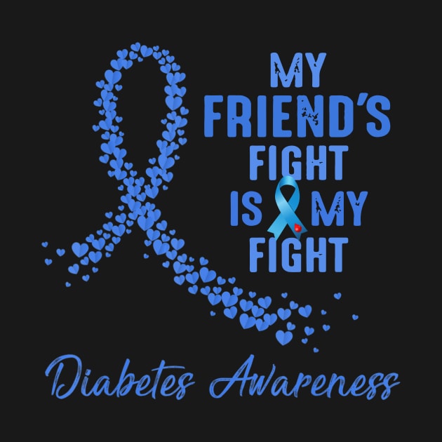 My Friend's Fight Is My Fight Type 1 Diabetes Awareness by thuylinh8