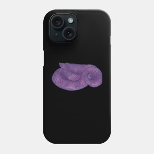 Purple Hognose Snake Phone Case