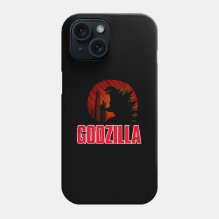 Godzilla Silhouette Phone Case