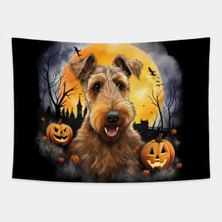 Lakeland terrier Halloween Tapestry