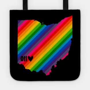 USA States: Ohio (rainbow) Tote