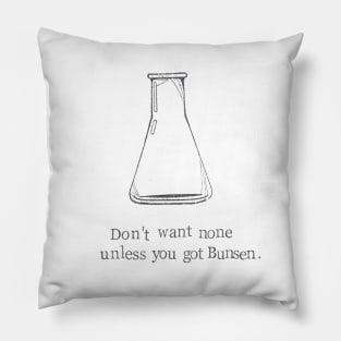 Don't Want None Unless You Got Bunsen Pillow