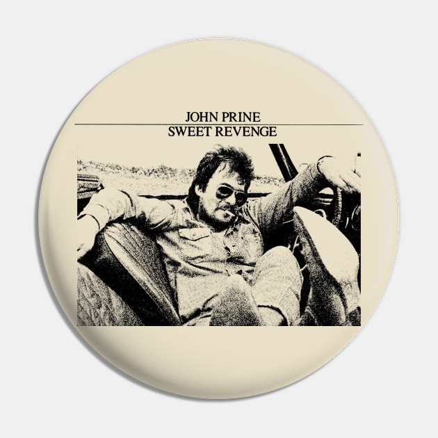 John Prine // Memories Vintage Pin by NavyVW