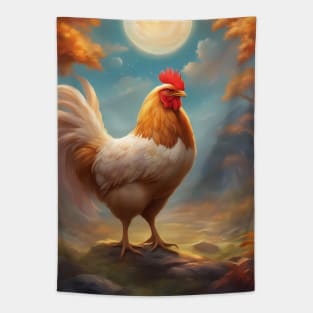 delectable world of chicken Tapestry