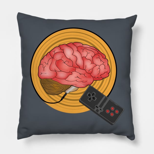 Brain Control Pillow by Johnny Nova