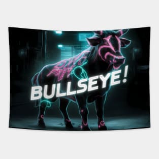 Bullseye!, Ox Graffiti Design Tapestry