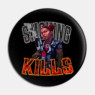 Lifeline - Smoking Kills Pin